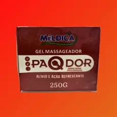 Gel Massageador PaQdor Meldica Cosméticos – Ação Refrescante e Relaxante