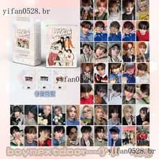 Boynextdoor Flash Cartão Fotográfico A Laser Lomo Card 50pcs/box