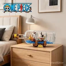 Adequado para Lego série criativa piratas do caribe cilindro navio adulto montagem barco brinquedo bloco de construção m
