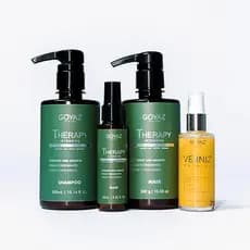 Kit Shampoo e Máscara Condicionante + Tônico Capilar | Antiqueda e Anticaspa | Goyaz Hair Care