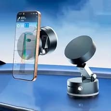 360 ° Rotação Dupla Face Vácuo Magnético Carro Montado Suporte De Adsorção Preguiçoso Multifuncional