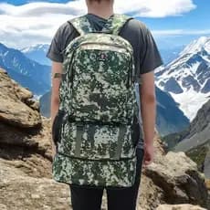 Mochila  do Exército de Camuflagem  Grande