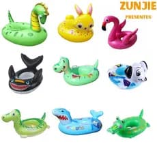 Boia Infantil Circular Piscina Formato Animais