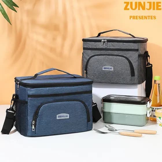 Bolsa Térmica Grande Capacidade Portátil com Alça Removível  SZJ-101
