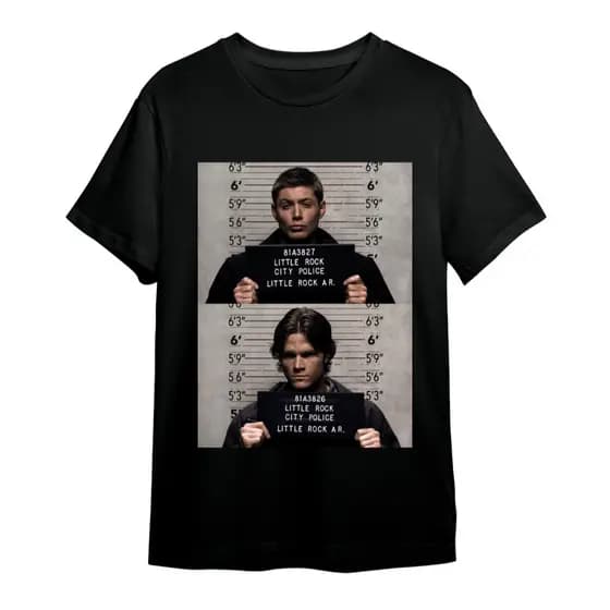 Camiseta T-Shirt Sam e Dean Winchester - Supernatural Unissex Série Algodão Premium