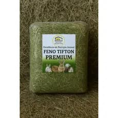Feno 4kg Tifton Super Premium Coelho Porquinho da Índia Hamsters Gerbil Auxilia Desgaste Dentário e Digestão de Roedores