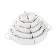 Kit 5 Formas Para Pastel Risole Corta e Fecha