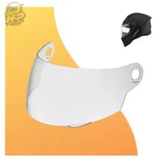 Viseira Cristal/Fumê Para Capacete Stealth (com os 2 Encaixes REDONDOS) Compatível Pro Tork | Com ou Sem Botão