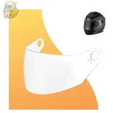 Viseira Cristal/Fumê Para Capacete New Liberty 4 R8 Compatível Pro Tork | Com ou Sem Botão