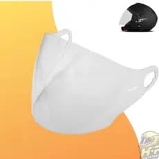 Viseira Cristal/Fumê Para Capacete New Atomic Compatível Pro Tork | Com ou Sem Botão