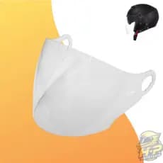 Viseira Cristal/Fumê Para Capacete Zeus 202FB | Com ou Sem Botão