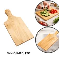 Tábua de madeira com cabo Corte Corte legumes pau Cozinha Churrasco