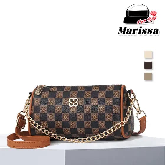 Marissa Bolsa Premium em Formato Cilíndrico Novo Modelo Bolsa de Ombro Transversal Design Redondo Feminina