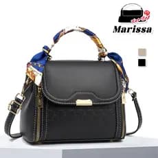 Marissa Bolsa Transversal Feminina com Laço Texturizado Grande Capacidade Modelo Atual