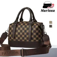 Marissa Bolsa Travesseiro Feminina 2025 Crossbody Ombro e Mão Com Divisórios para Celular e Itens Pessoais