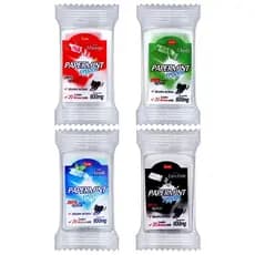 LÂMINAS REFRESCANTES PAPERMINT COMESTÍVEIS ZERO AÇUCAR 600MG DANILLA FOODS