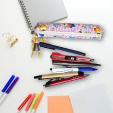 Estojo Escolar Bichinhos Tubinho Estojo Pequeno Estojo Fino Estojo Infantil Faculdade Varias Estampas