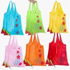 Ecobag saco dobravel impermeavel Cores reativos