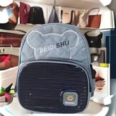 Mochila Infantil Nilon Resistente Creche Escola Reforçado Estampado