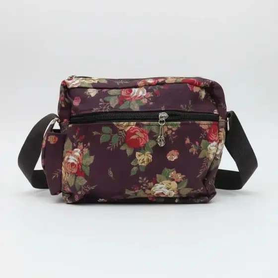 Bolsa Lateral Feminina Com Alça Tiracolo Estampada