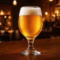 Kit 6 Taças de Chopp Cerveja 400ml Vidro Grosso Base Reforçada