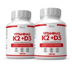 VITAMINA D3  VITAMINA K2 MK7 100% NATURAL 60 120  180 CÁPSULAS