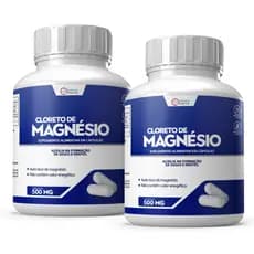 Cloreto De Magnésio 500mg PA Com 60 / 120 Cápsulas