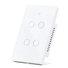 Interruptor Inteligente Sem Neutro 4 Teclas 4x2 Wifi Alexa