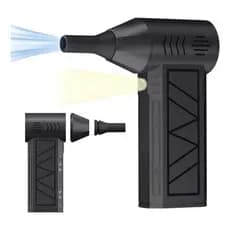 Mini Soprador Jetfan Ar Elétrico Sem Fio Turbo Blitz Pro 130000 Rpm 3 Potências Aspirador