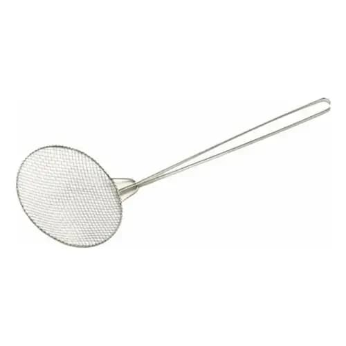 Escumadeira 14 Cm Para Fritura Pastel Coxinha Salgados Cabo Longo