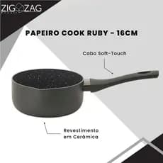 Papeiro de Cerâmica Antiaderente Jade  - 16cm