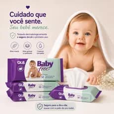 300 Lenços Toalhas Umedecidas 19cm x 12cm Sem Álcool Etilico e Com Extrato de Aloe Vera