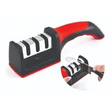 Afiador Amolador De Facas E Tesouras 3 In 1 Profissional Top