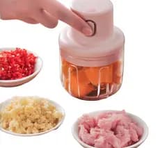 Mini Processador Triturador de alimentos Sem Fio Elétrico
