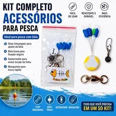Pexie Fofo - Kit de acessórios para pesca