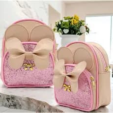 Mochila Infantil Bolsinha Stitch Brilho Infantil Mochila Menina