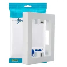 Prolongador 4x2 Embutir Para Sobrepor Canaleta Branco Margirius