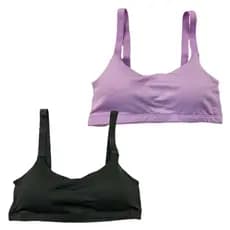 Kit 2 Top Fit Com Bojo Removível Academia