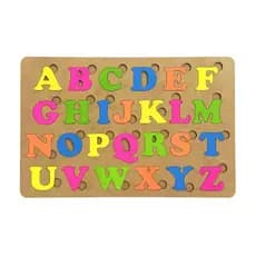 Brinquedo Educativo Tabuleiro Alfabeto Com Letras Neon