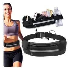 Pochete Unissex Esportiva Sem Volume Compacta Leve impermeável porta celular porta garrafa Maria Katia