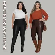 Calça Montaria Plus Size Flanelado com Detalhe Cirre Conforto e Estilo para Todas as Ocasiões Compre Agora e Arrase