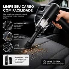Mini Aspirador De Pó 3 em 1 a Vacuo Usb Portátil Recarregavel