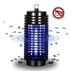 Armadilha Mata Mosquito Pega Inseto Led Luz Choque Elétrico