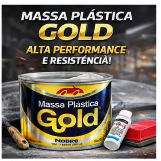 Massa Plástica Profissional  Alta Performance para Reparos em Geral