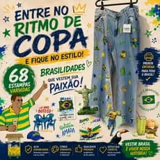 DTF Têxtil Brasilidades: 68 Desenhos Exclusivos para Customização