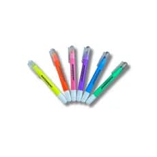 Marca Texto Gel MasterPrint (Amarelo, Roxo, Verde, Laranja, Azul e Rosa) - Escolha a Quantidade Desejada - PROMOÇÃO