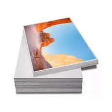 Papel Fotográfico Glossy/Brilhante A4 120g (20/40/80/100 Folhas) - Linha Neutra Masterprint