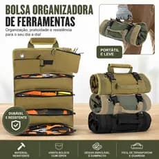 Ferramentas Eletricista Forte Durável Lona Engrossa Portátil Multiuso Manutenção