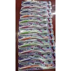 Kit 3 Escovas de Dentes NAVY FRESH Cores Sortidas