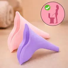 Urinol Feminino Para Fazer Xixi Em Pé Reutilizável p/ Carnaval Viagens Show Eventos Discreto